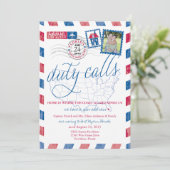 フォートマイヤーズ フロリダ州 軍事移動 航空便 案内状 (スタンド正面)