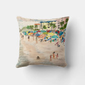 フォートマイヤービーチ絵を描枕 クッション (裏面)