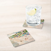 「フォートマイヤービーチ」絵画のコースター スクエアペーパーコースター (インサイチュ)