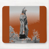 フォートマクヘンリー像B+W マウスパッド (正面)