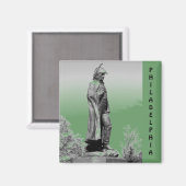 フォートマクヘンリー像B+W マグネット (正面/裏面)