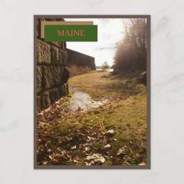 フォートマクラリー州ヒストリックサイトメイン自然 ポストカード