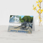 フォートマッキナックカノンアットマッキナックアイランド誕生日 カード (黄色い花)