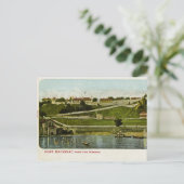 フォートマッキナックザハーバーヴィンテージ ポストカード (スタンド正面)