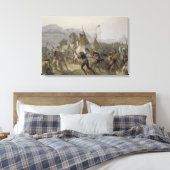 フォートマッケ威厳があるンジー、28日1833、プレート42 from Vo キャンバスプリント (インサイチュ (寝室))