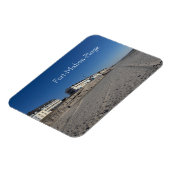 フォートマホンプラージュ、ビーチビュー、フランス マグネット (左側)