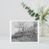 フォートミードのC社、第3期米国歩兵 ポストカード (スタンド正面)