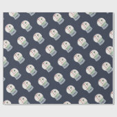 フォートムーア・スノーグローブ・ギフトラップ ラッピングペーパー (フラット)