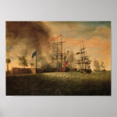 フォートモールトリエへの攻撃 ポスター (正面)