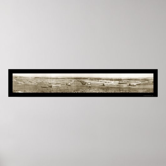 フォートライリーKS騎兵の写真1917 ポスター (正面)