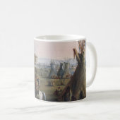 フォートララミー、サブレット・フォート、フォートウィリアム、ミラー コーヒーマグカップ (正面右)