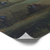 フォートララミー、サブレット・フォート、フォートウィリアム、ミラー ポスター (角)