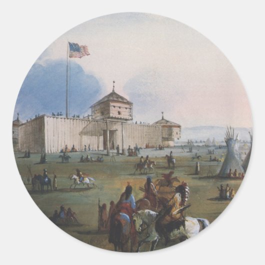 フォートララミー、サブレット・フォート、フォートウィリアム、ミラー ラウンドシール (正面)