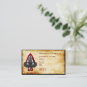 フォートリバティカスタマイズ可能な旧紙名刺 名刺 (スタンド正面)