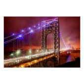 フォートリーから風が強く雨の多い夕べ ポスター (正面)