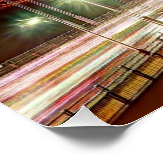 フォートリーから風が強く雨の多い夕べ ポスター (コーナー)