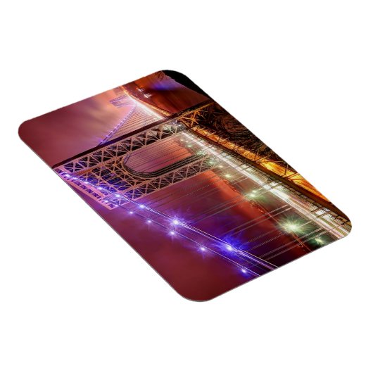 フォートリーから風が強く雨の多い夕べ マグネット (右側)