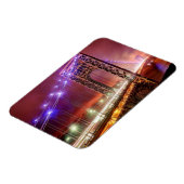 フォートリーから風が強く雨の多い夕べ マグネット (左側)