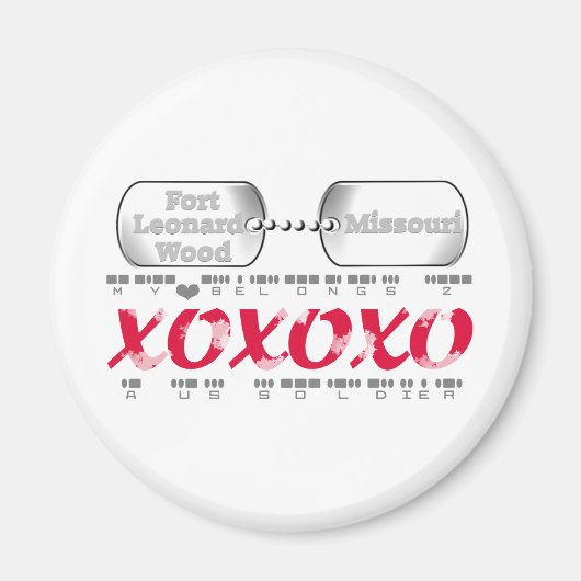 フォートレオナルドウッド マグネット (正面)