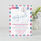 フォートレオナルドウッド、MO軍隊移動発表 招待状 (スタンド正面)