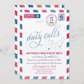 フォートレオナルドウッド、MO軍隊移動発表 招待状 (正面/裏面)