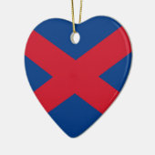 フォートレッカー国旗 セラミックオーナメント (左)