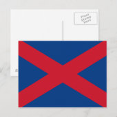 フォートレッカー国旗 ポストカード (正面/裏面)