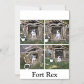 フォートレックス冷凍機磁石 マグネット招待状 (正面)