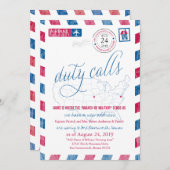 フォートレブンワース軍隊動態発表 招待状 (正面/裏面)