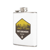 フォートロビンソン州パークネブラスカ フラスク (左)