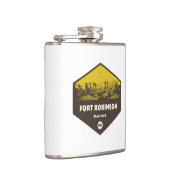 フォートロビンソン州パークネブラスカ フラスク (右)