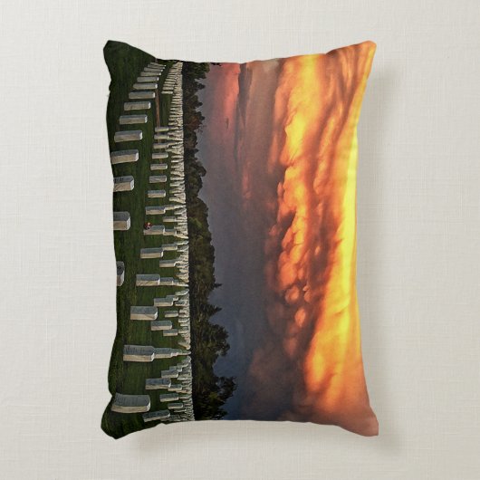 フォートローガン国立墓地 アクセントクッション (正面(垂直))