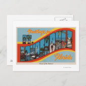 フォートローダーデイル、フロリダ州 - 大きな文字のシーン 2 ポストカード (正面/裏面)