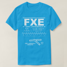 フォートローダーデールエグゼクティブエアポートFXE Tシャツ