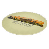 フォートローダーデールスカイライン&座標 カッティングボード (角)