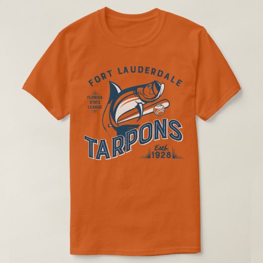 フォートローダーデールタルポン Tシャツ (デザイン正面)