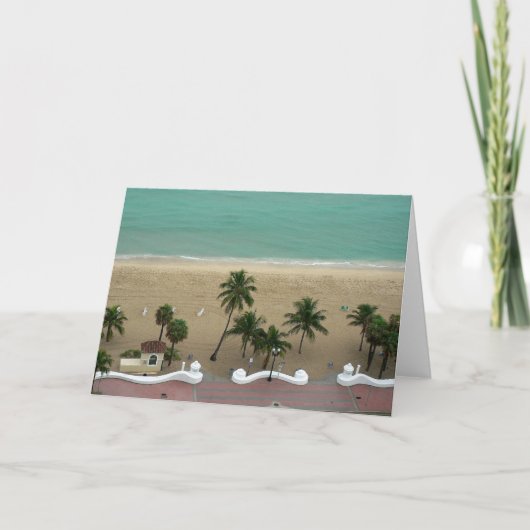 フォートローダーデールビーチエア カード (正面)