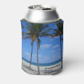 フォートローダーデールビーチフロリダパームツリーズ 缶クーラー (缶裏面)