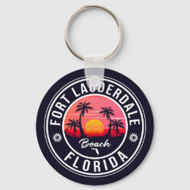フォートローダーデールビーチフロリダヴィンテージ60s キーホルダー