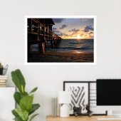 フォートローダーデールピアII ポスター (ホームオフィス)