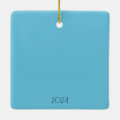 フォートローダーデールフロリダシーガルオーバービーチ セラミックオーナメント (裏面)