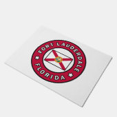 フォートローダーデールフロリダ ドアマット (アングル)