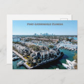 フォートローダーデールフロリダ ポストカード (正面/裏面)