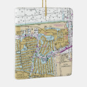 フォートローダーデール航海のチャート セラミックオーナメント (右)