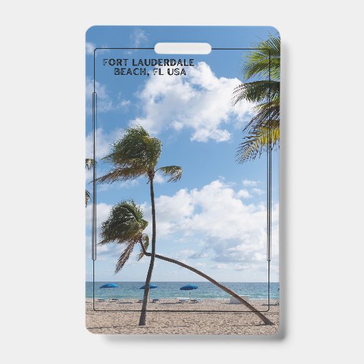 フォートローダーデール バッジ (正面)