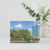 フォートローダーデール、フロリダの風光明媚 ポストカード (スタンド正面)