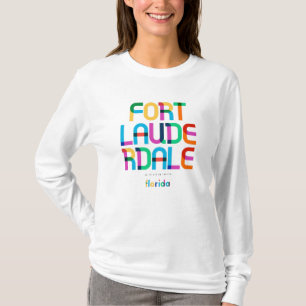 フォートローダーデール・フロリダミッドセンチュリーポップ・アートの、アート、 Tシャツ