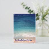 フォートローダーデール，フロリダ航空フォトポストカードFL ポストカード (スタンド正面)