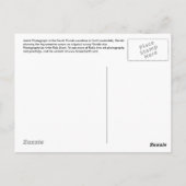 フォートローダーデール，フロリダ航空フォトポストカードFL ポストカード (裏面)