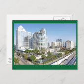 フォートローダーデール、明るい明日の街 ポストカード (正面/裏面)